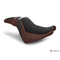 LUIMOTO (Classic) Rider Seat Covers for the HARLEY DAVIDSON Fat Bob (2018+)